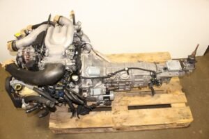 JDM Mazda RX7 13B Twin Turbo Engine 5 Speed Manual Transmission FD3S 13BTT