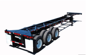 40’ Lightweight Four-Axle Container Chassis For Sale